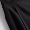 Pantalones tipo culotte de tiro medio y pierna ancha