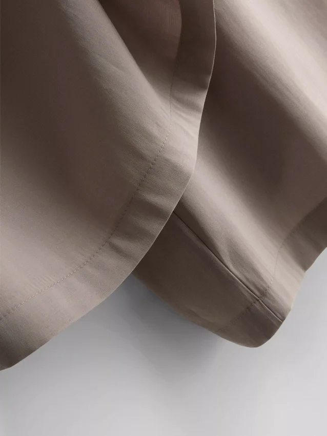 Pantalones tipo culotte de tiro medio y pierna ancha