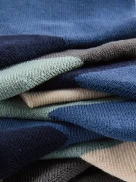 Paquete de 10 pares de calcetines de tobillo con costura plana