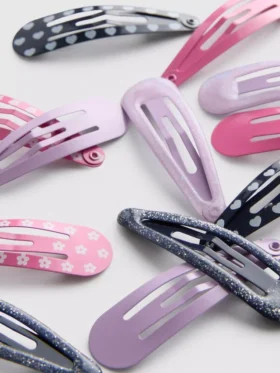 Paquete de 12 pinzas para el cabello con broche, surtidas