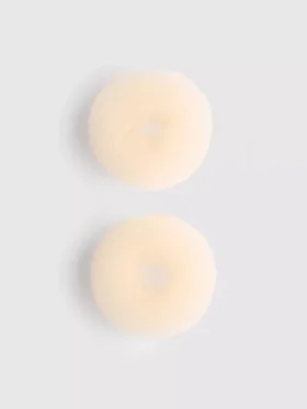 Paquete de 2 anillos pequeños para moño