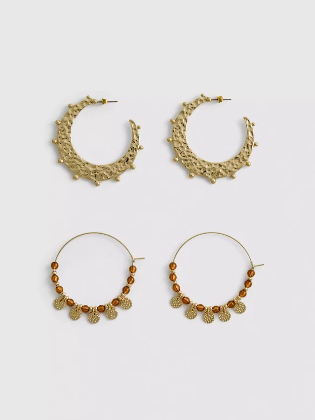 Paquete de 2 aros boho de Paula Echevarría