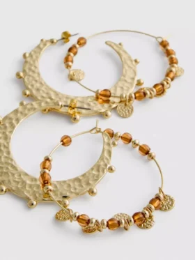 Paquete de 2 aros boho de Paula Echevarría