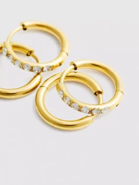Paquete de 2 aros «Diamanta» resistentes al agua