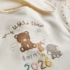 Paquete de 2 baberos envolventes «Born in 2026»