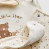 Paquete de 2 baberos envolventes «Born in 2026»