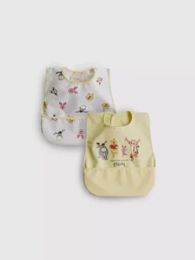 Paquete de 2 baberos envolventes de Winnie the Pooh de Disney