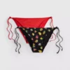 Paquete de 2 braguitas de bikini estampadas con lazo lateral