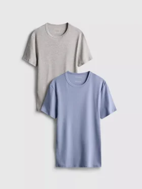 Paquete de 2 camisas acanaladas