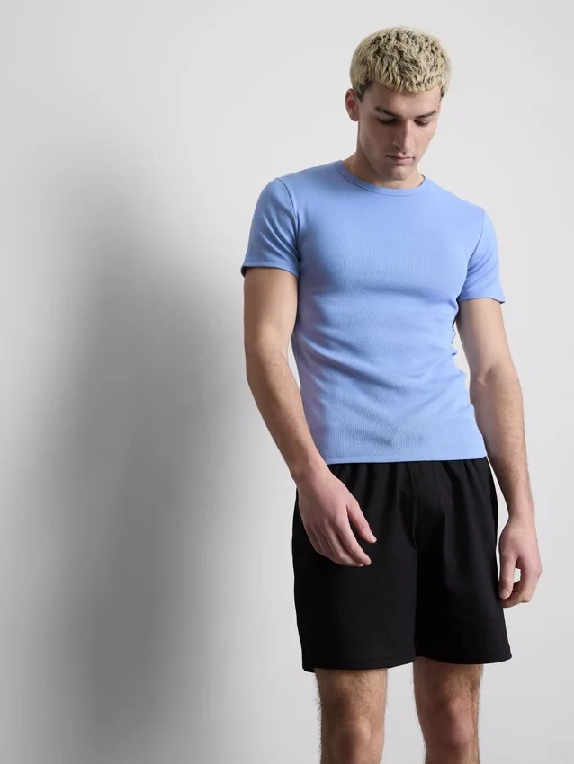 Paquete de 2 camisas acanaladas