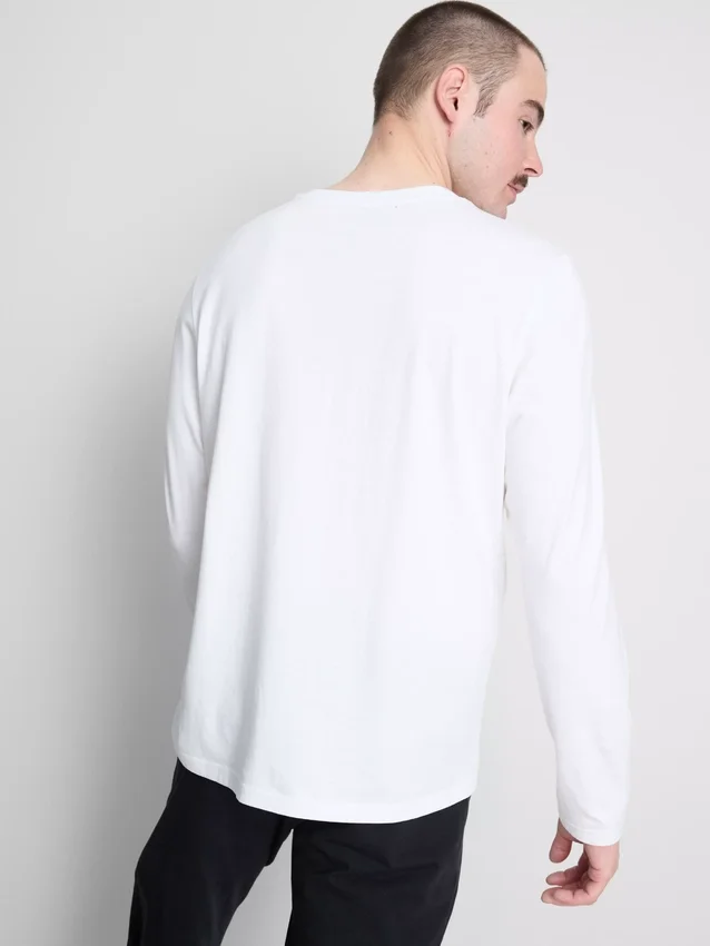 Paquete de 2 camisas de algodón de manga larga