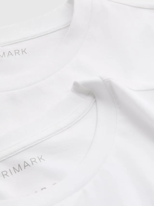 Paquete de 2 camisas de algodón de manga larga