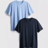 Paquete de 2 camisas de cuello redondo