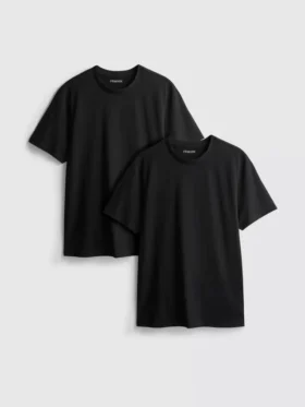 Paquete de 2 camisas de cuello redondo