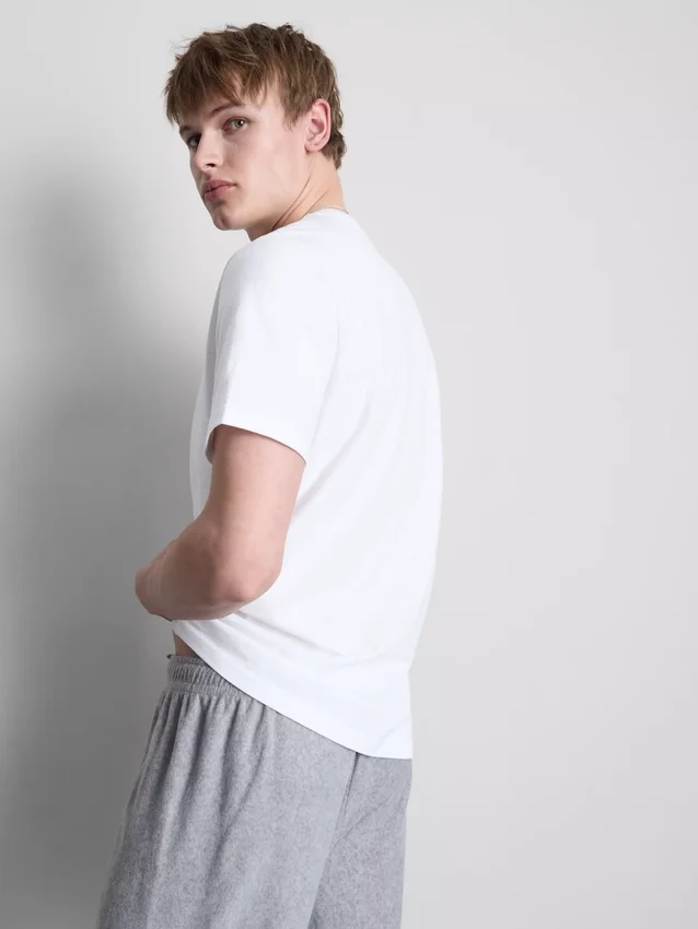 Paquete de 2 camisas de cuello redondo