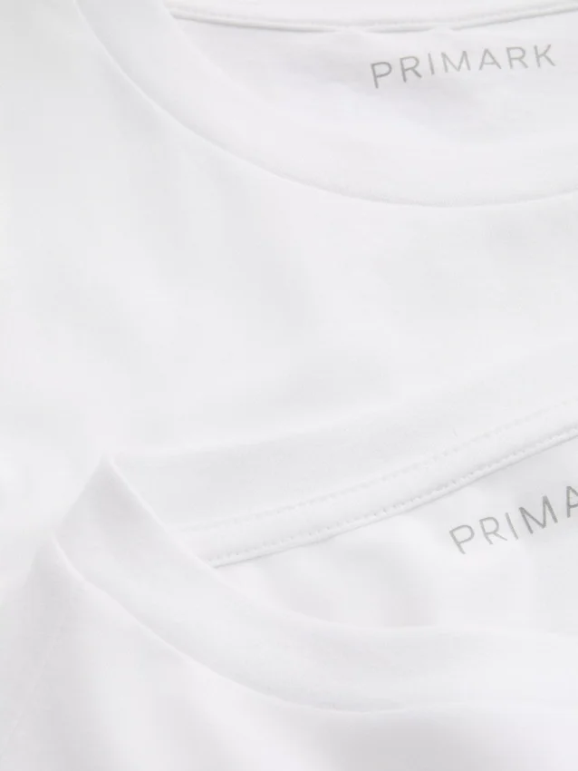 Paquete de 2 camisas de cuello redondo