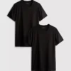 Paquete de 2 camisetas básicas de manga corta
