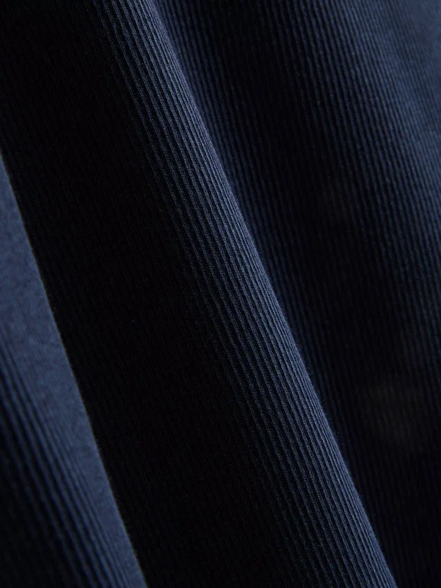 Paquete de 2 camisetas de manga corta con textura acanalada