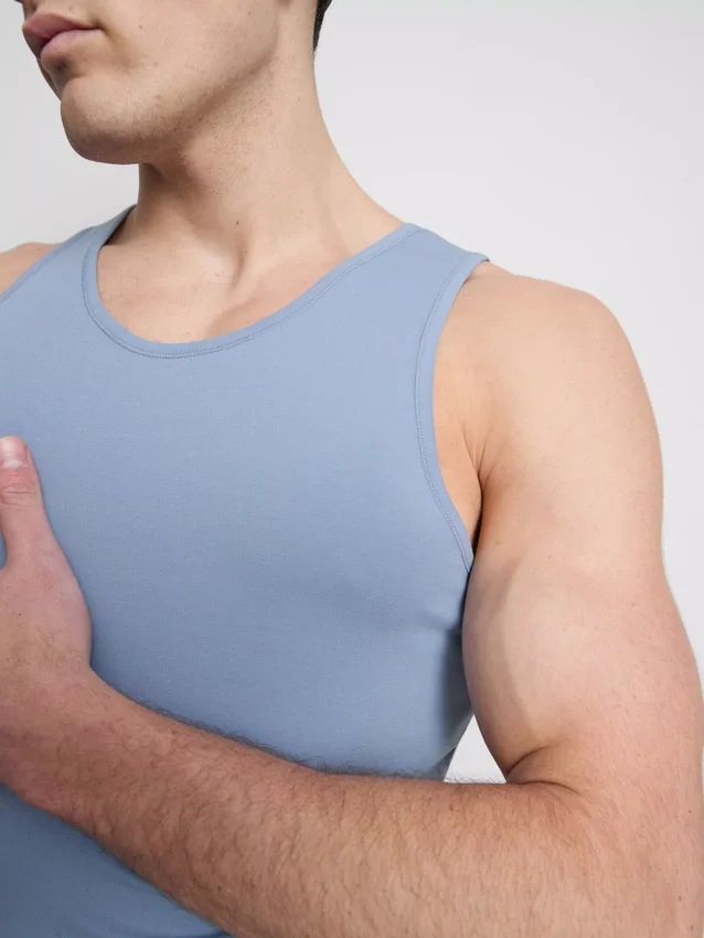 Paquete de 2 camisetas sin mangas básicas