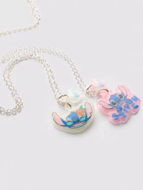 Paquete de 2 collares «BFF» de Stitch de Disney