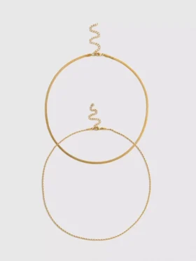Paquete de 2 collares en capas a prueba de agua