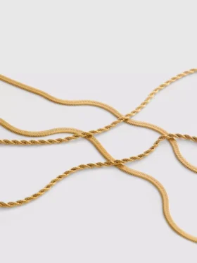 Paquete de 2 collares en capas a prueba de agua