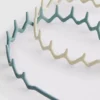 Paquete de 2 diademas en zigzag