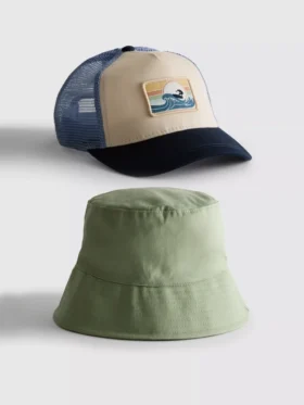 Paquete de 2 gorras