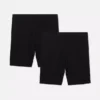 Paquete de 2 pantalones cortos de ciclismo elásticos