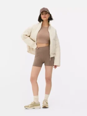 Paquete de 2 pantalones cortos de yoga de cintura alta