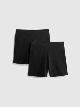 Paquete de 2 pantalones cortos de yoga de cintura alta
