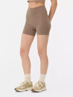 Paquete de 2 pantalones cortos de yoga de cintura alta