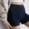 Paquete de 2 pantalones cortos de yoga de cintura alta