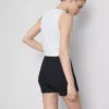 Paquete de 2 pantalones cortos de yoga de cintura alta