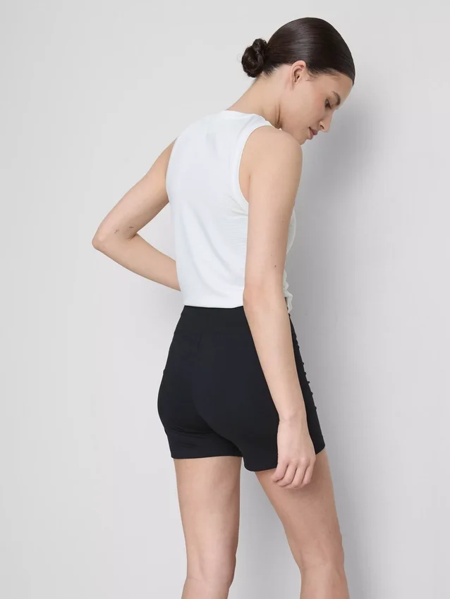 Paquete de 2 pantalones cortos de yoga de cintura alta
