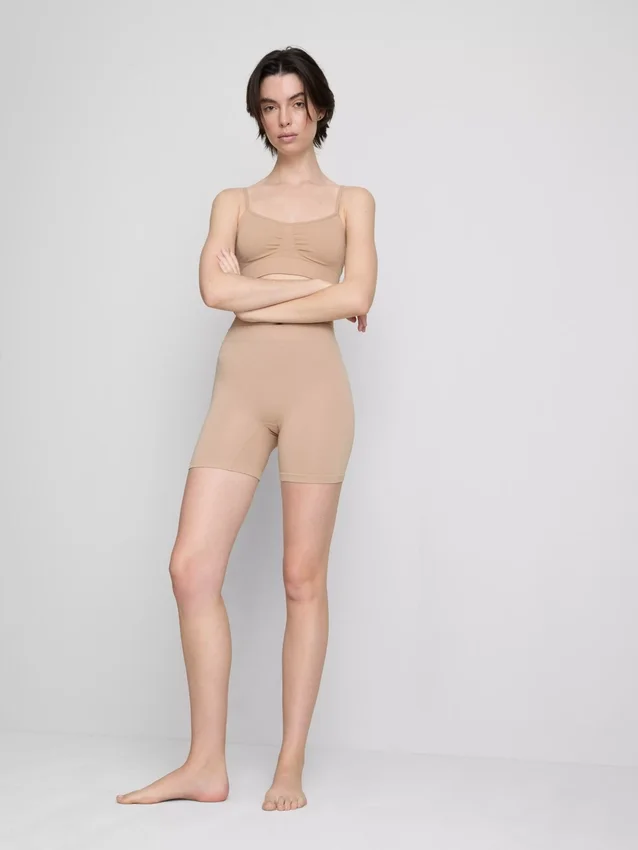 Paquete de 2 pantalones cortos moldeadores anti-rozaduras