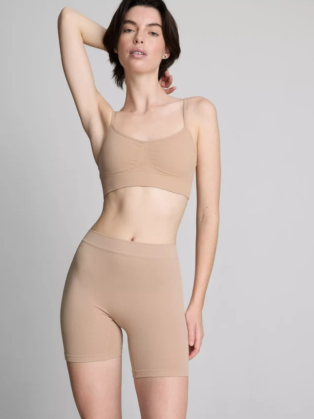 Paquete de 2 pantalones cortos moldeadores anti-rozaduras