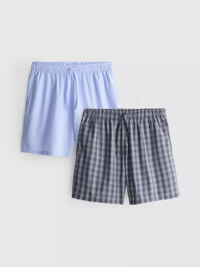 Paquete de 2 pantalones cortos tejidos
