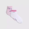 Paquete de 2 pares de calcetines cortos de algodón «K-Pop Demon Hunters»