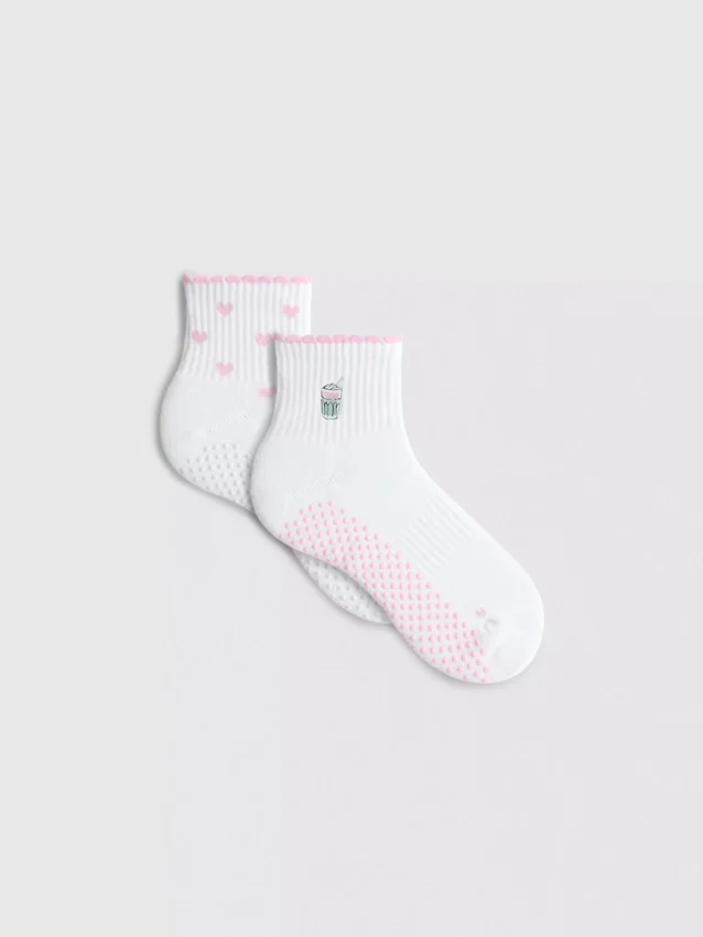 Paquete de 2 pares de calcetines de yoga