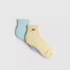 Paquete de 2 pares de calcetines de yoga tipo croissant