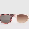 Paquete de 2 pares de gafas de sol con montura en forma de D
