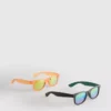 Paquete de 2 pares de gafas de sol de montura cuadrada