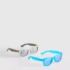 Paquete de 2 pares de gafas de sol de montura cuadrada