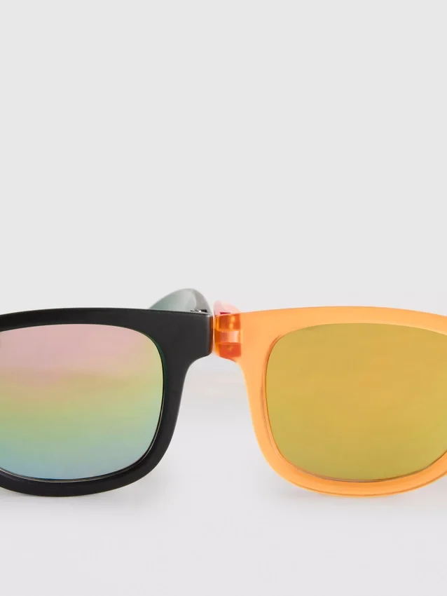Paquete de 2 pares de gafas de sol de montura cuadrada