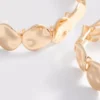 Paquete de 2 pulseras de metal fundido