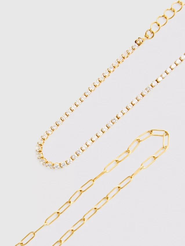 Paquete de 2 pulseras impermeables de diseño mixto