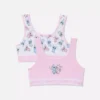 Paquete de 2 tops cortos sin costuras de Stitch y Angel de Disney
