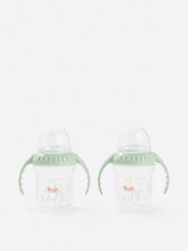 Paquete de 2 vasos de entrenamiento de Winnie the Pooh de Disney