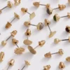 Paquete de 20 aretes de botón surtidos